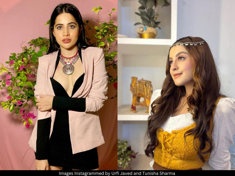 Uorfi Javed and Tunisha Sharma 