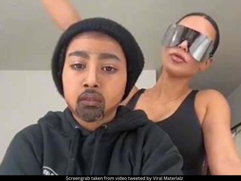 North West and Kim K