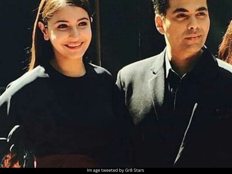 Anushka Sharma and Karan Johar 