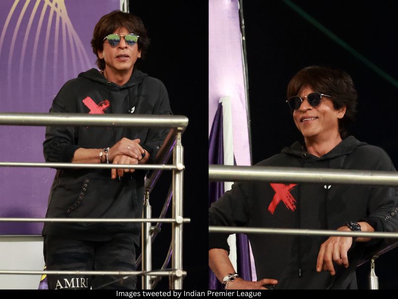 Shah Rukh Khan at Eden Gardens 