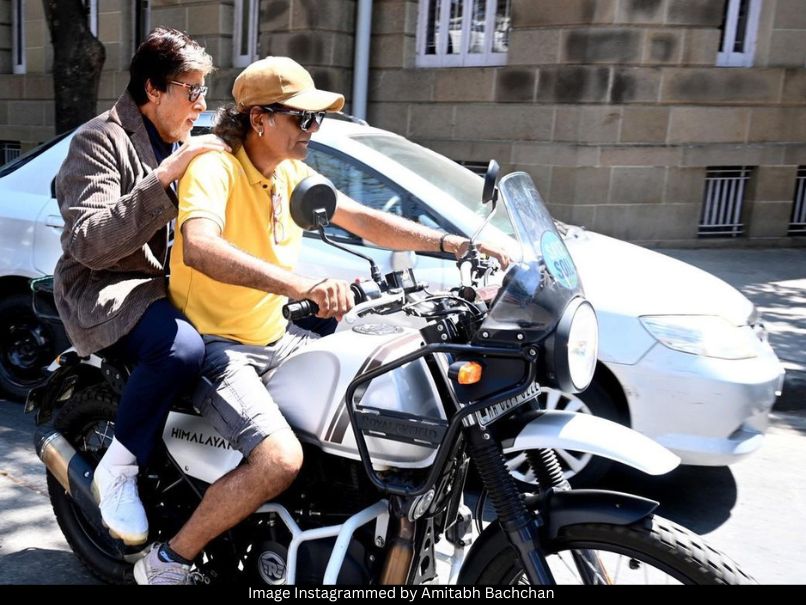 Amitabh Bachchan bike ride 