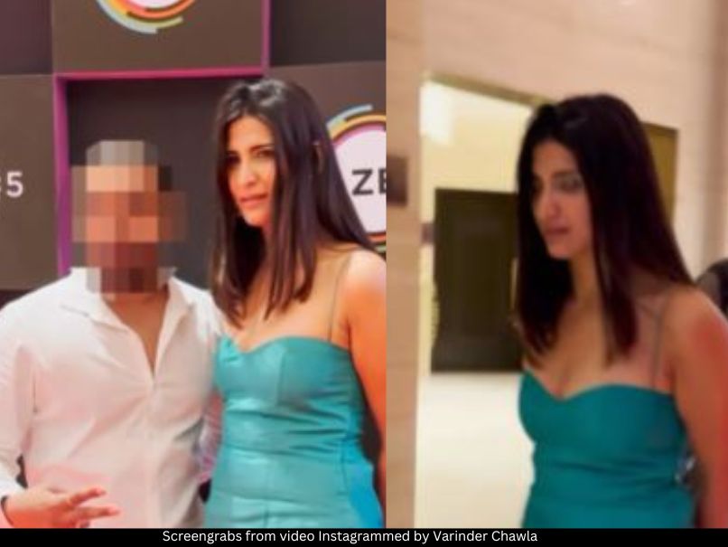 Aahana Kumra interaction with fan 