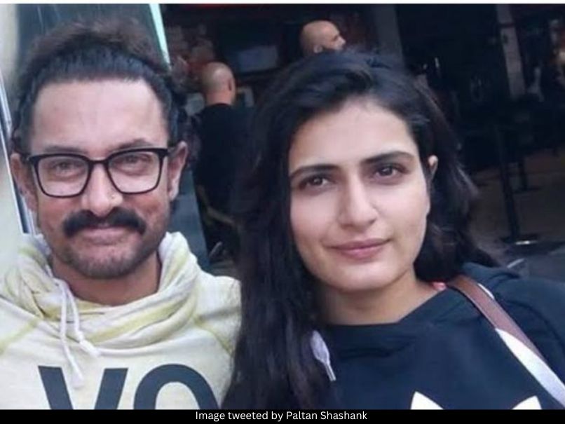 Aamir Khan and Fatima Sana Shaikh 