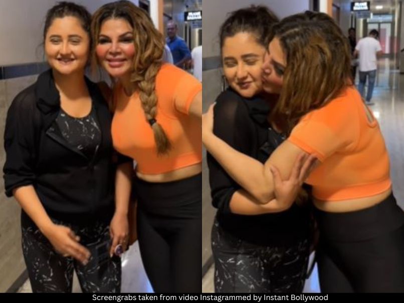 Rakhi Sawant Rashami Desai 