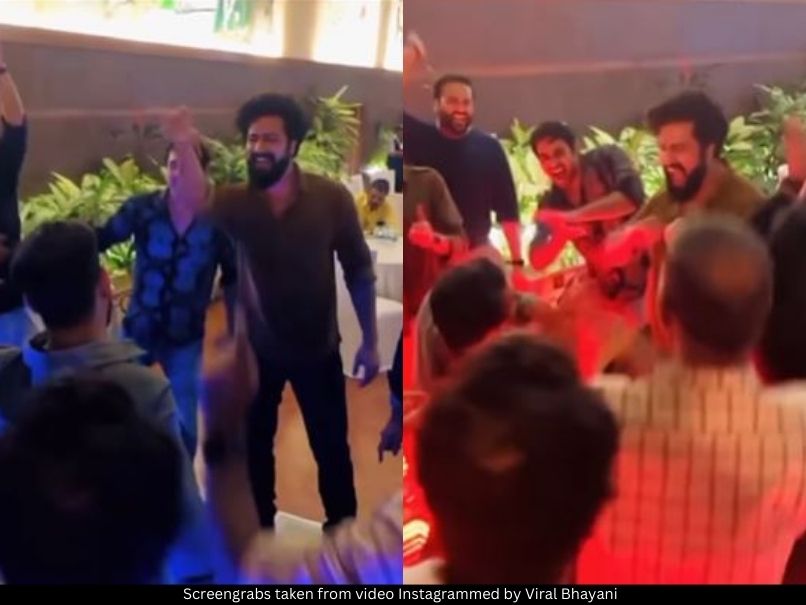 Vicky Kaushal dance viral 