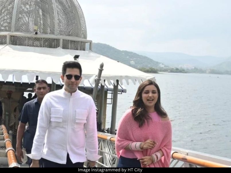 Parineeti Chopra and Raghav Chadha 