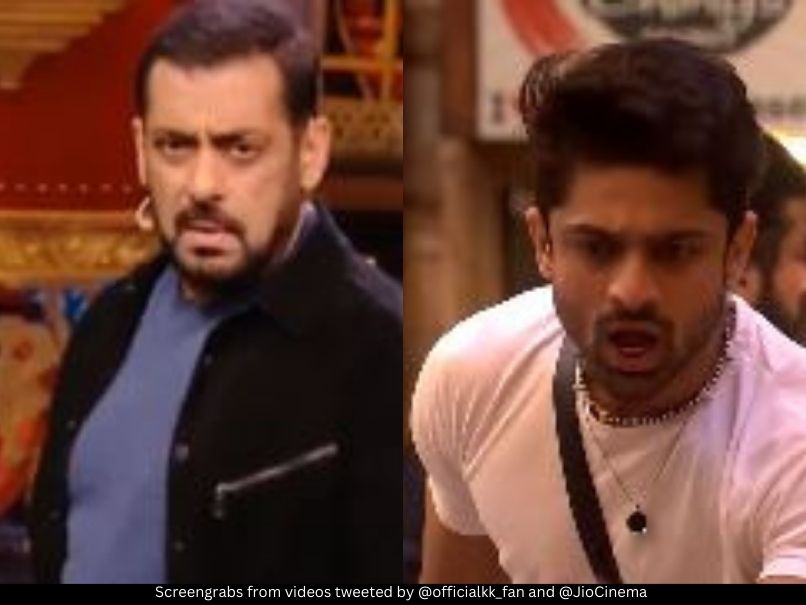 Salman Khan and Abhishek Kumar 