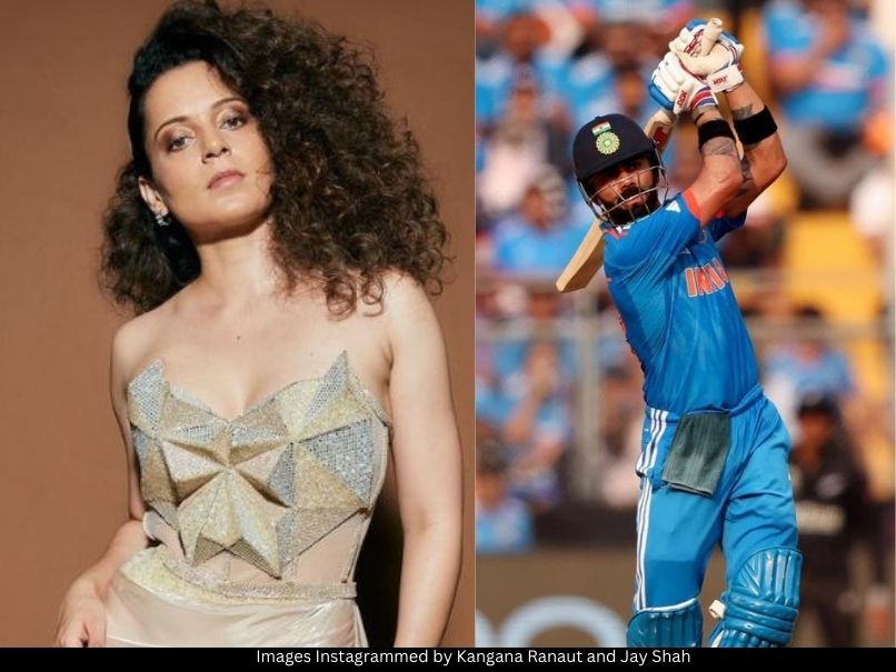 Kangana Ranaut and Virat Kohli 