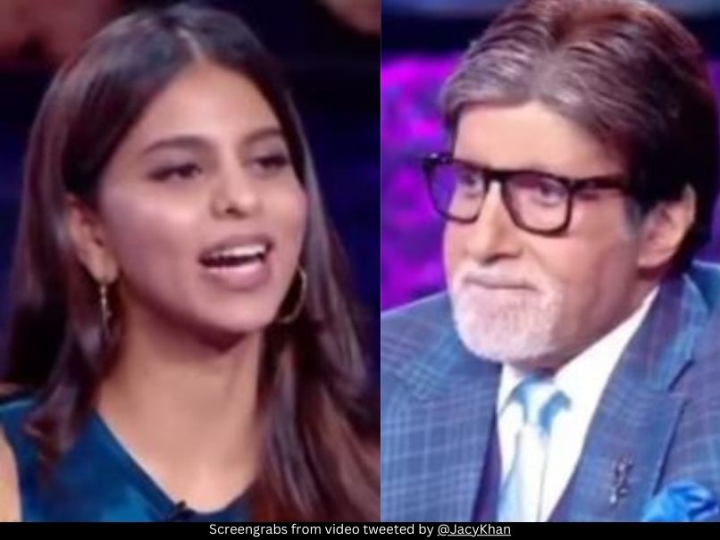 Suhana Khan and Amitabh Bachchan 