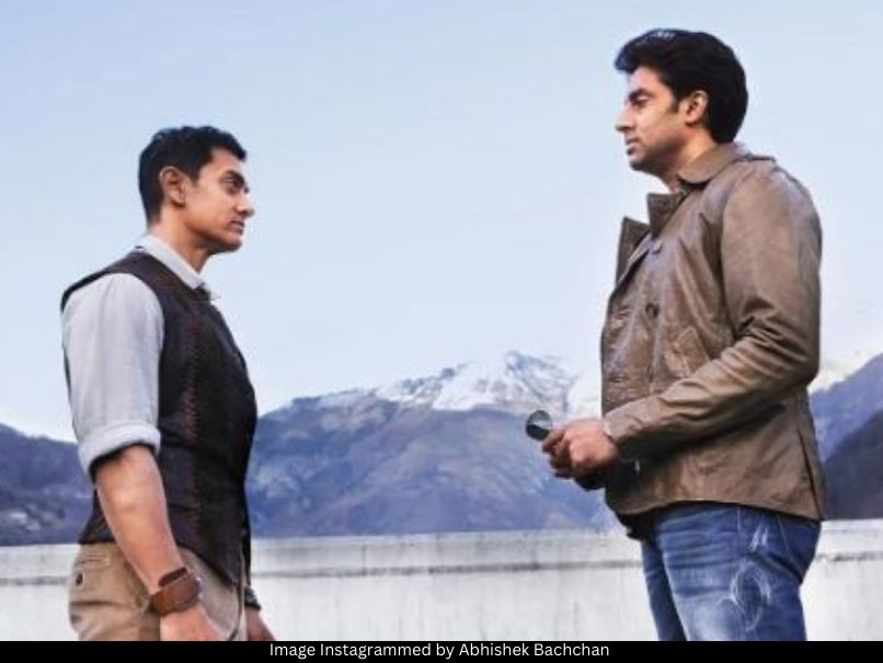 Aamir Khan and Abhishek Bachchan 