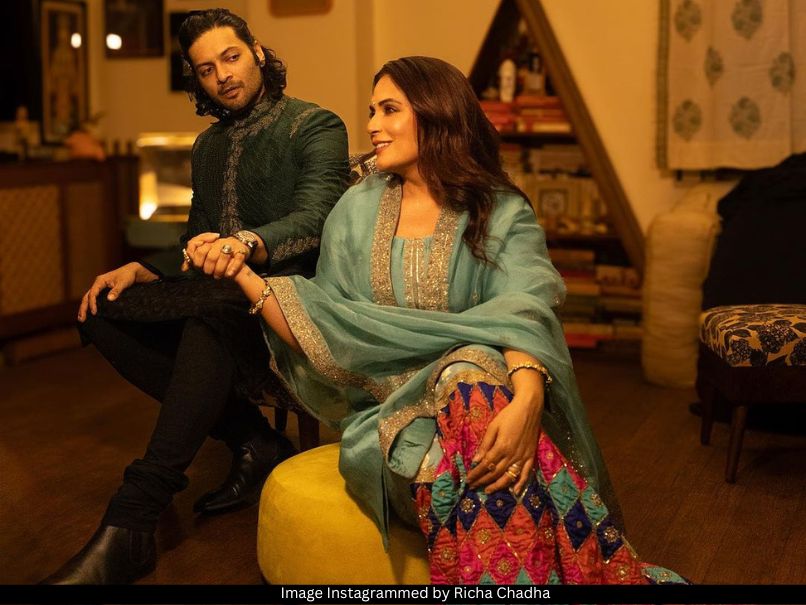 Ali Fazal and Richa Chadha 