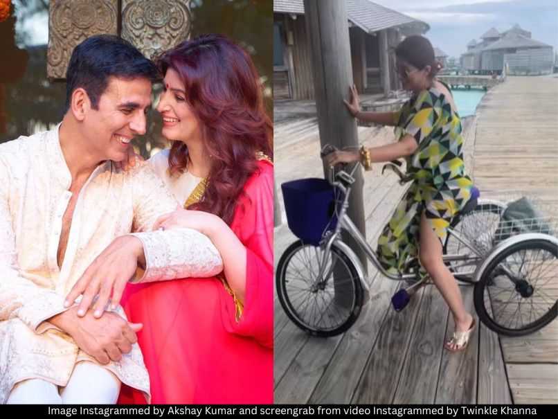 Akshay Kumar and Twinkle Khanna 