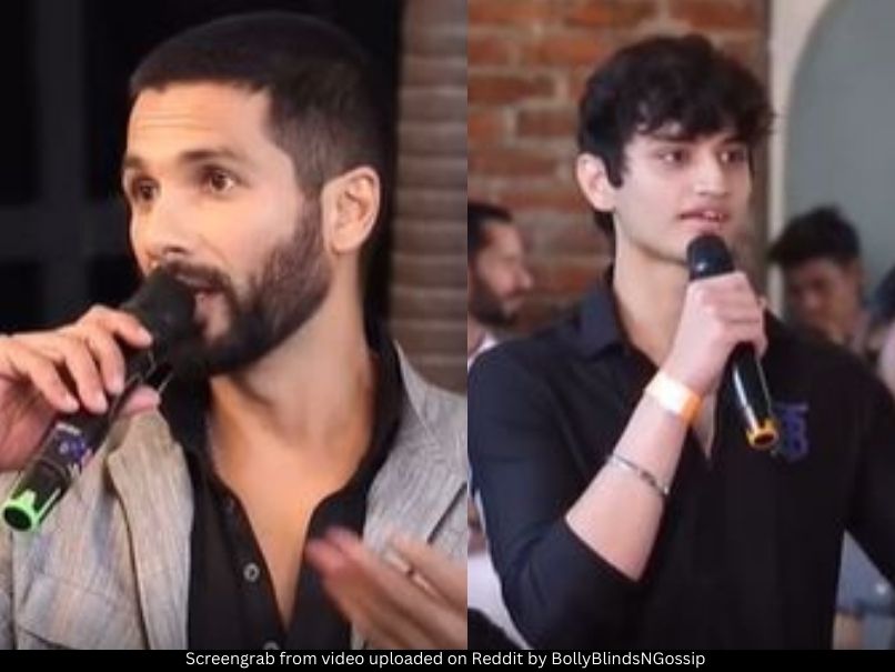 Shahid Kapoor grills college kid 
