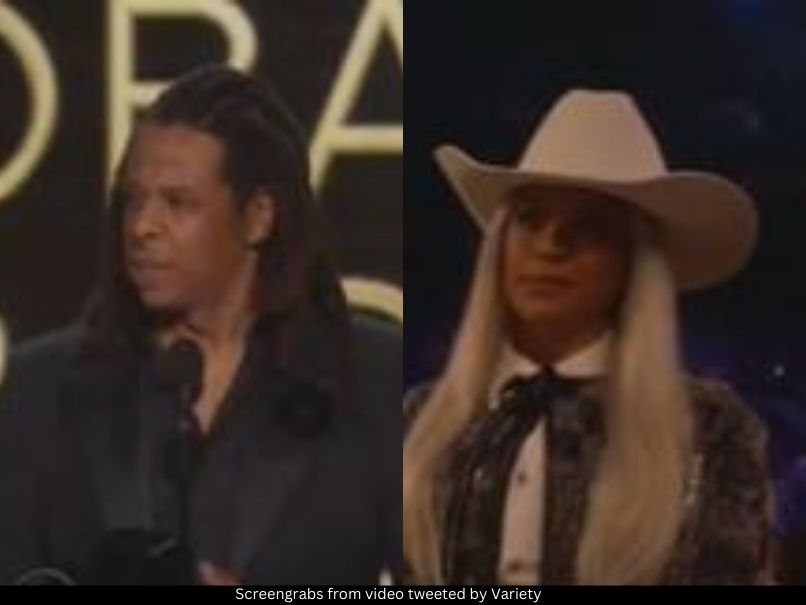 Jay Z and Beyonce 