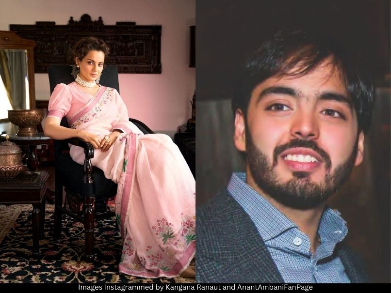 Kangana Ranaut and Anant Ambani 