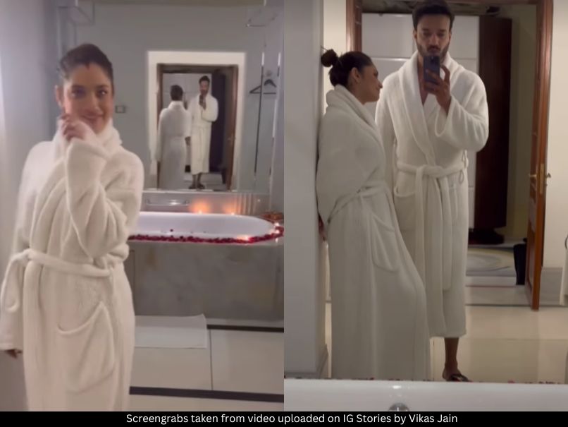 Ankita Lokhande and Vicky Jain 