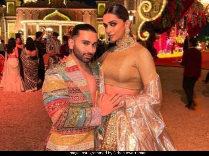 Orry and Deepika Padukone 