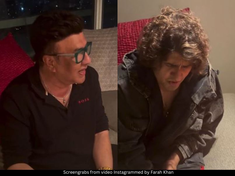 Anu Malik and Sonu Nigam 