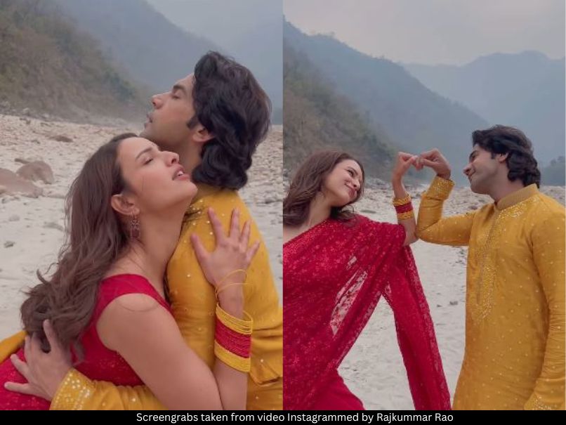 Rajkummar Rao and Triptii Dimri