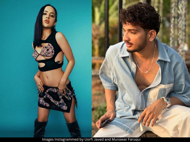 Uorfi Javed and Munawar Faruqui 