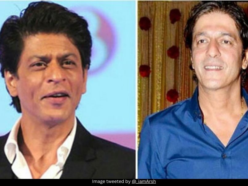 SRK and Chunky Panday 