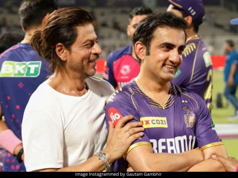 SRK and Gautam Gambhir 