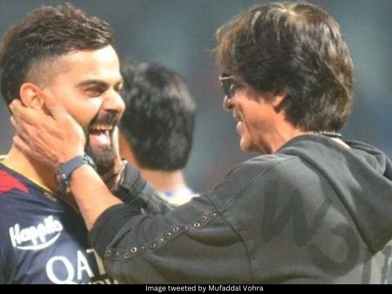 Virat Kohli and SRK 