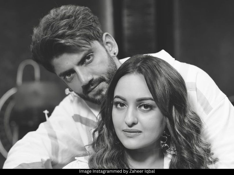 Zaheer Iqbal and Sonakshi Sinha 