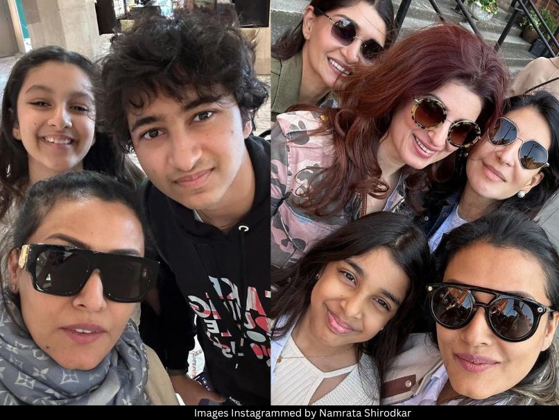 Twinkle Khanna and Namrata 