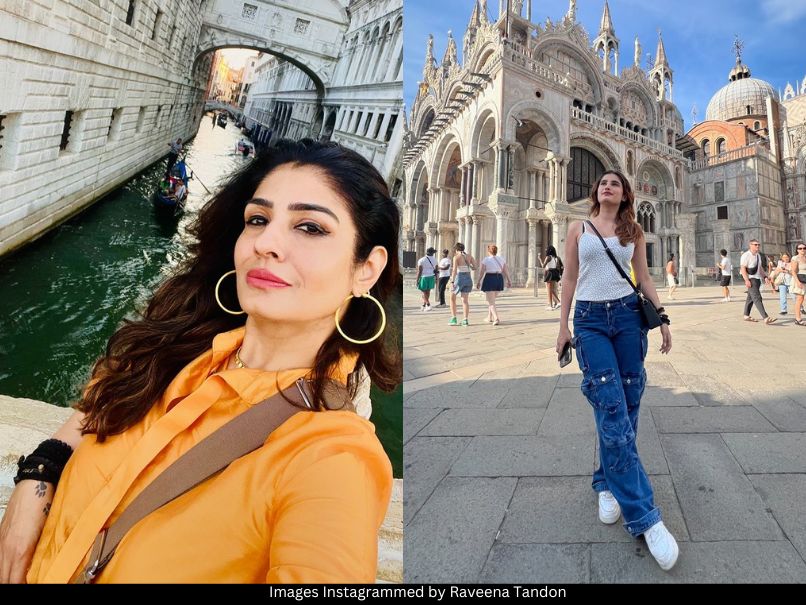 Inside Raveena Tandon, Rasha Thadani's Italian Vacation. See Pics