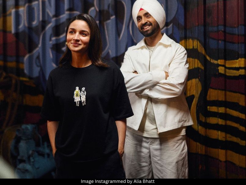 Alia Bhatt and Diljit Dosanjh