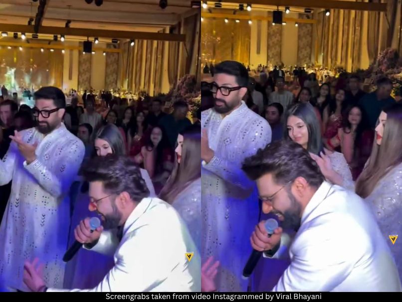 Aishwarya Rai Dances To ‘Kajre Re’ As Husband Abhishek Bachchan Looks ...