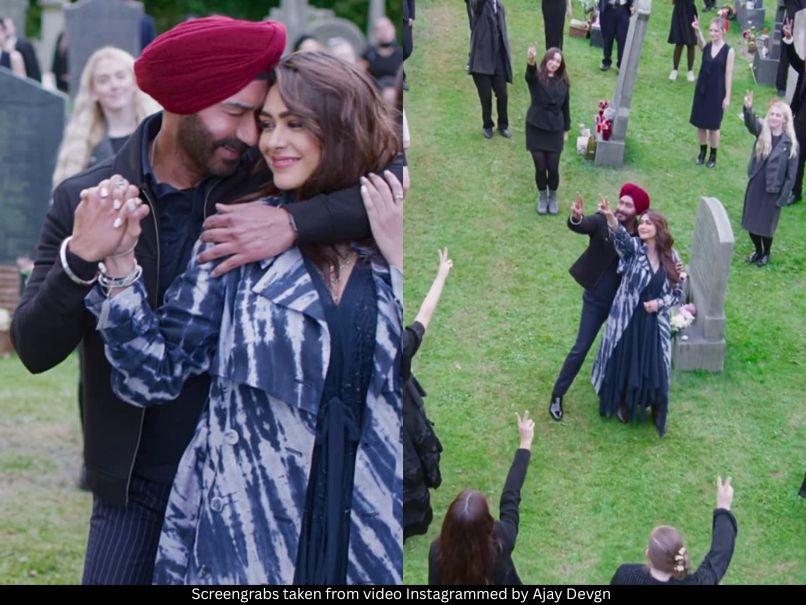 Mrunal Thakur Ajay Devgn 