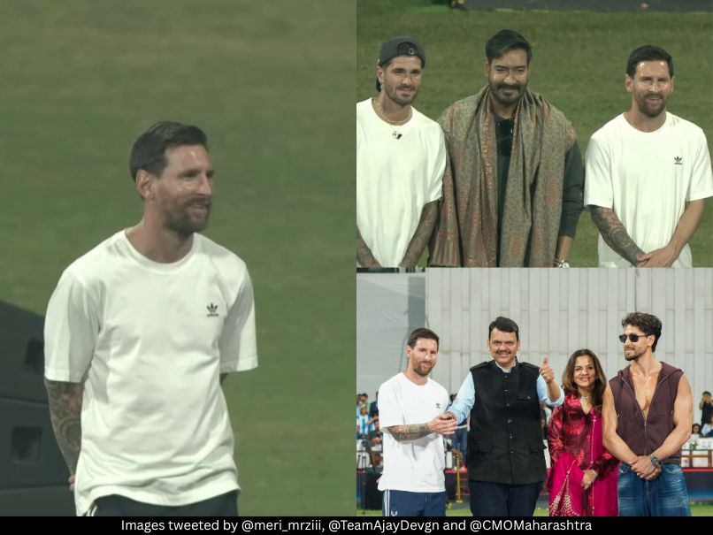 Lionel Messi Ajay Devgn Tiger Shroff
