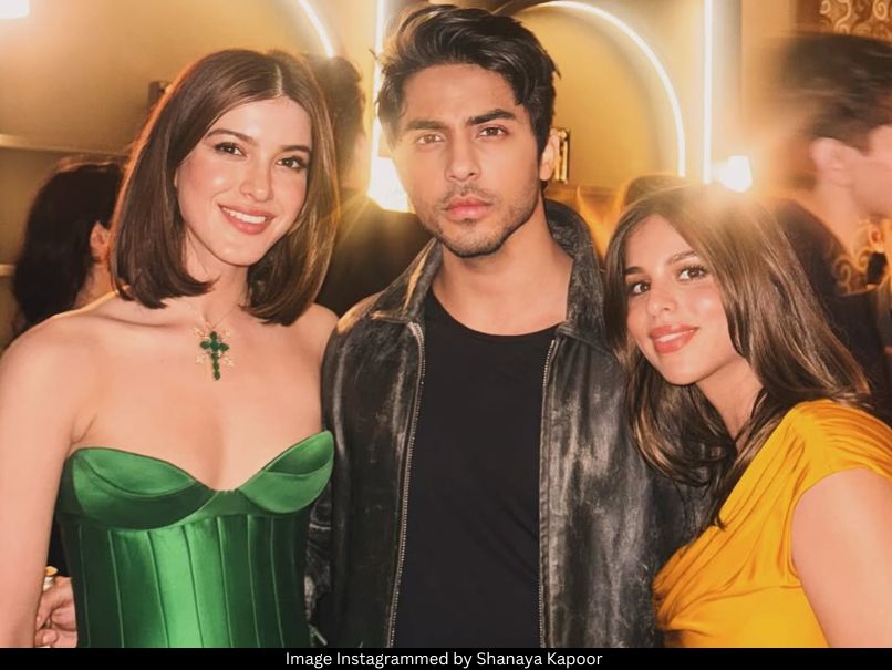 Shanaya Kapoor Aryan Khan 