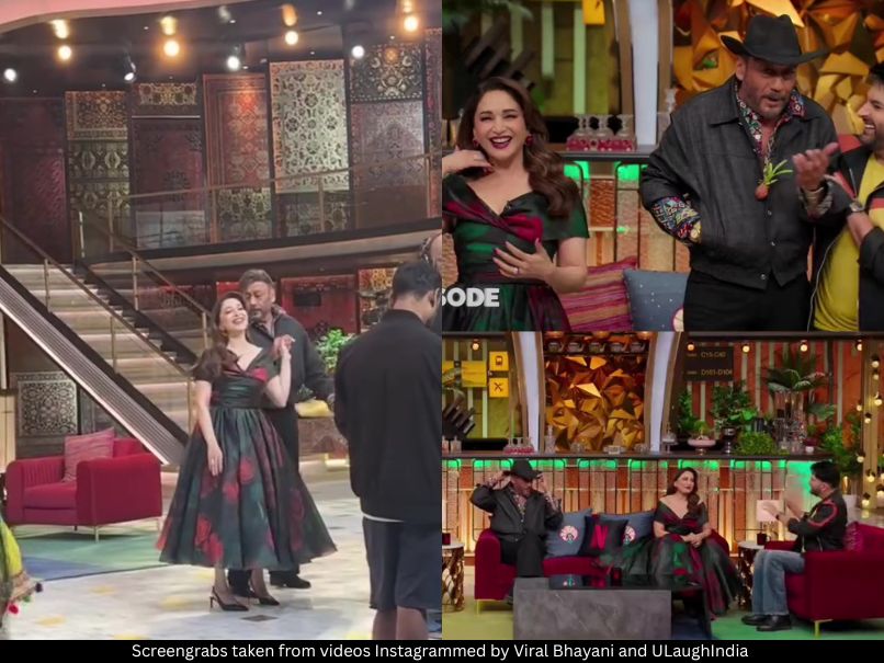 Madhuri Dixit Jackie Shroff 