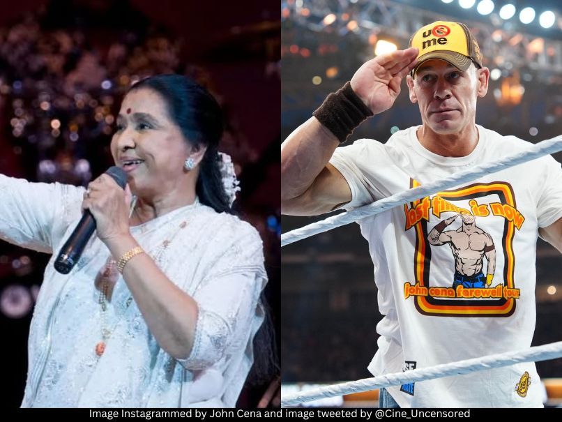 John Cena Asha Bhosle 