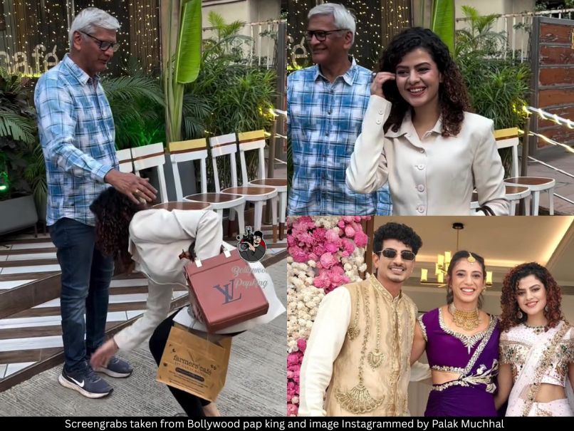 Palak Muchhal Smriti Mandhana father 