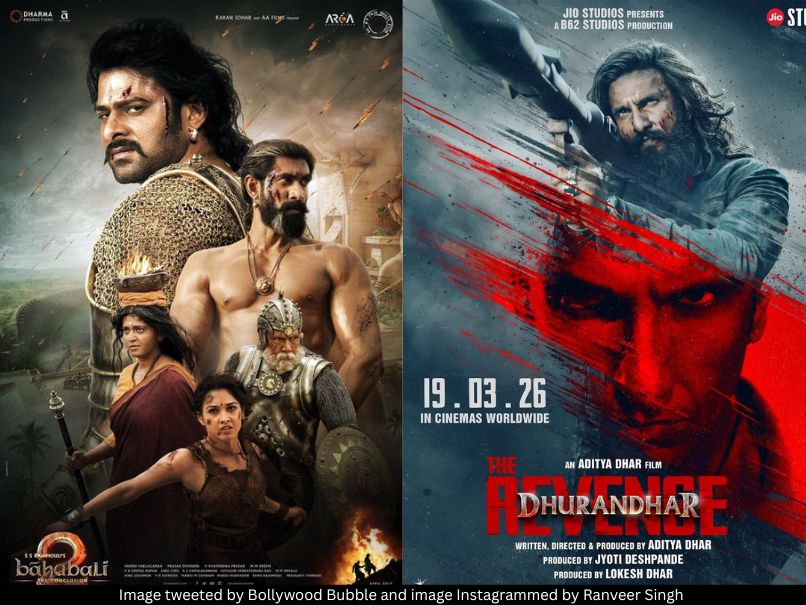 Baahubali 2 Dhurandhar 2 posters