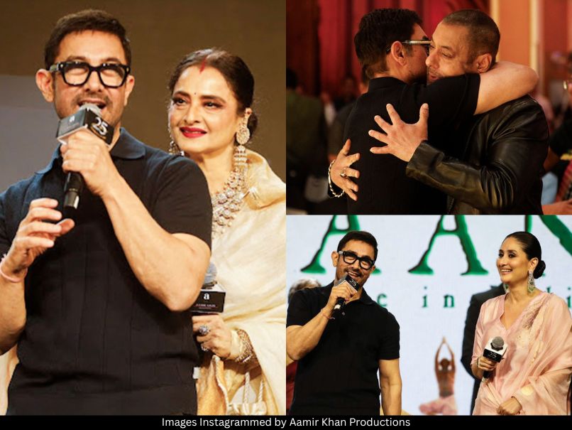Aamir Khan Rekha Salman Khan