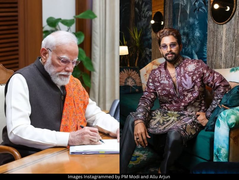 PM Modi Allu Arjun
