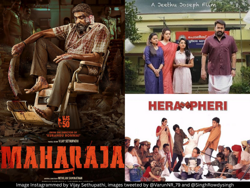 Maharaja Drishyam Hera Pheri posters