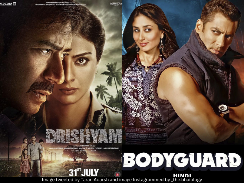 Drishyam Bodyguard posters