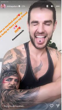 Disha Patani tattoo 
