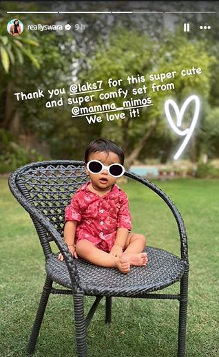 Swara Bhasker daughter 