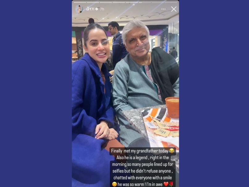 Urfi Javed Instagram Story