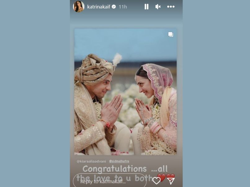 Katrina Kaif wishes Sid Kiara