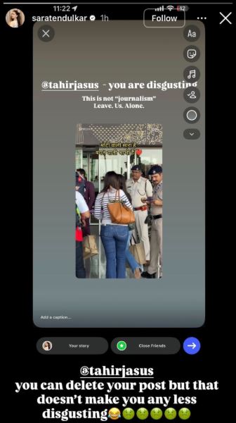 Sara Tendulkar Story