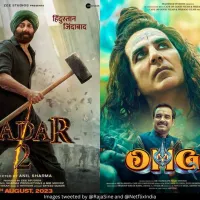Gadar 2 OMG 2 posters
