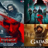 Dhurandhar 2 Stree 2 Gadar 2 posters